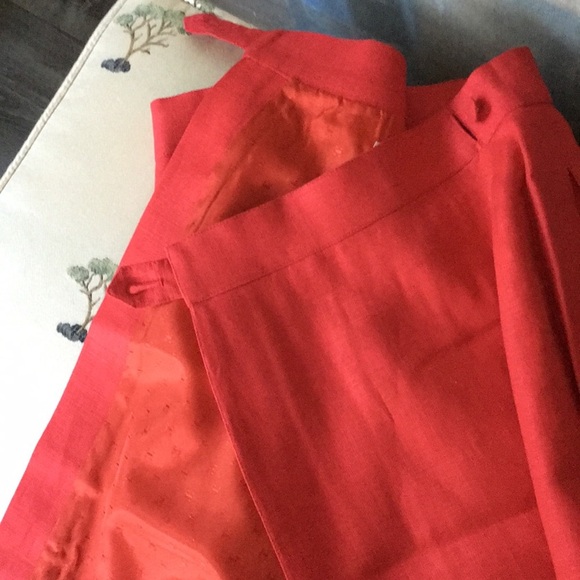 EUC Vtg Hermès Linen Wrap Skirt - Picture 6 of 8